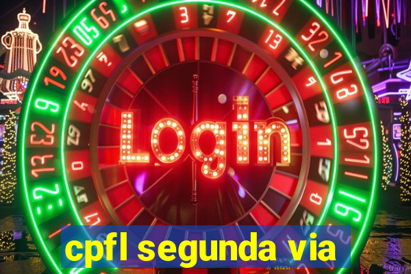 cpfl segunda via